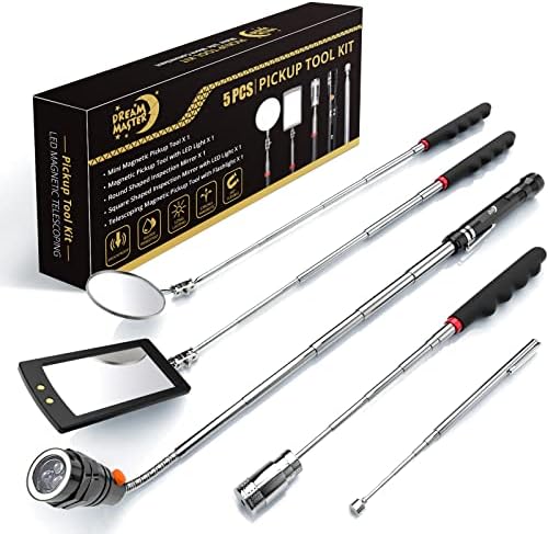Dream Master Telescoping Magnetic Pick Up Tool Kit for Men