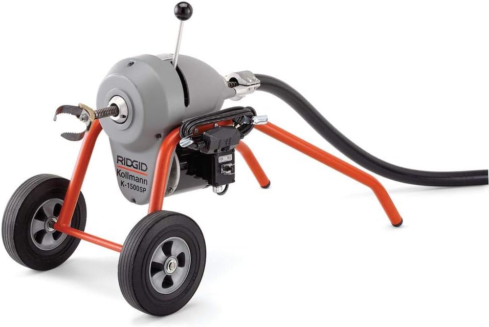 RIDGID K1500B Drain Auger Cleaning Machine