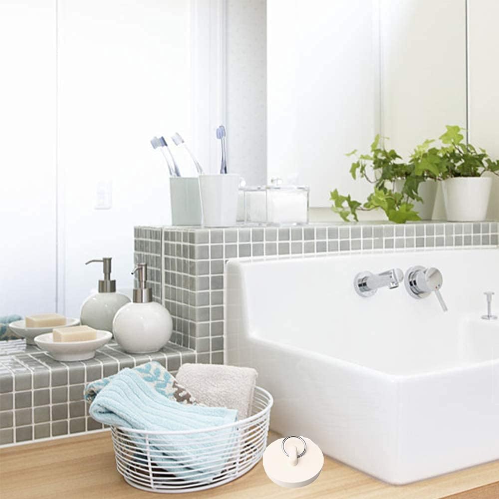Cicitoywo Bath Tub Drain Stoppers 4 Piece Set 1