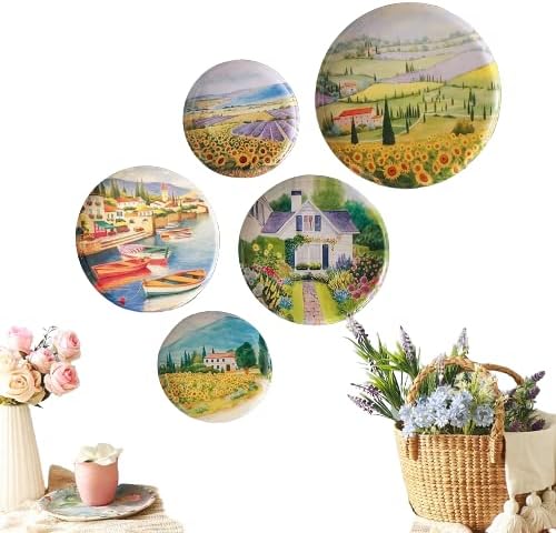 RITUALISTIC Tuscany Wall Plates Set of 5