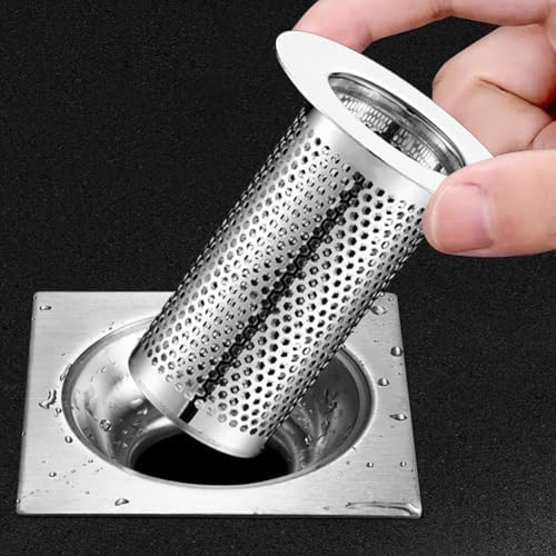 3 Pcs Stainless Steel Hair Catchers for Bathtub and Shower Drains