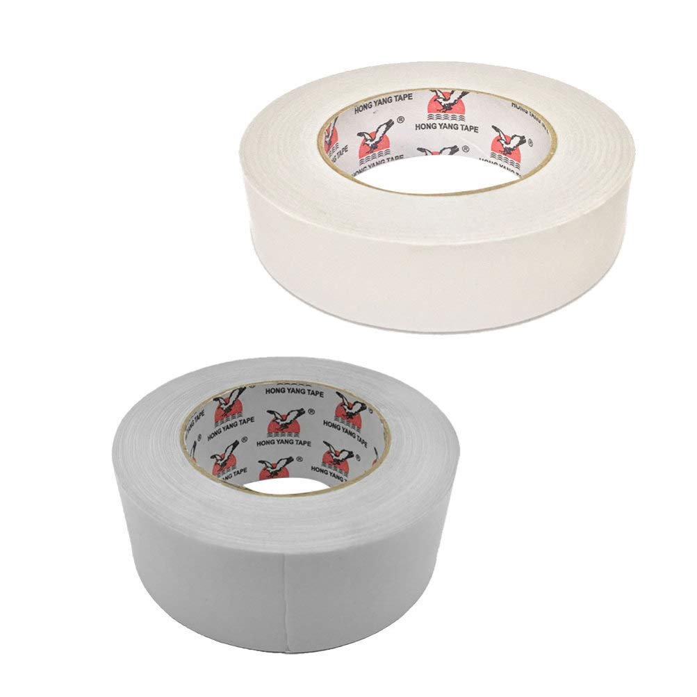 Ciieeo 2 Pcs Heavy Duty Carpet Tape for Stairs and Area Rugs