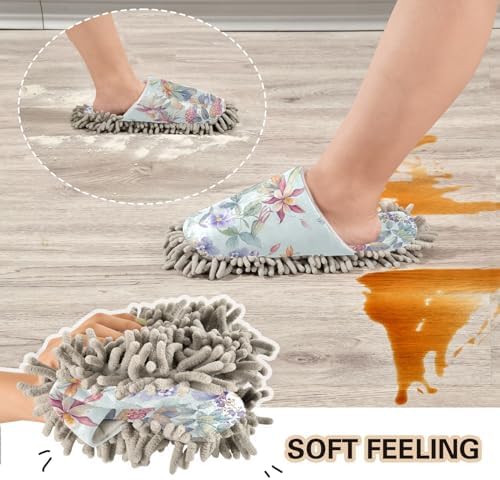 Kigai Microfiber Slippers - Lily Flower Design Size L