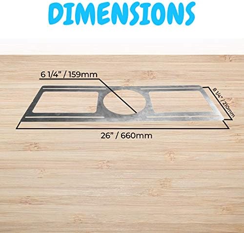 OHLECTRIC 6 Pack Recessed Light Mounting Plate