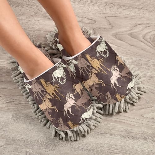 Sinestour Microfiber Mop Slippers for Floor Cleaning 1
