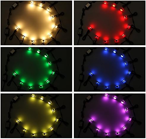 FVTLED WiFi Deck Light Kit RGBW 30pcs Voice Control