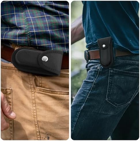 Timsec 2Pcs Nylon Knife Sheath with Snap Closure 1
