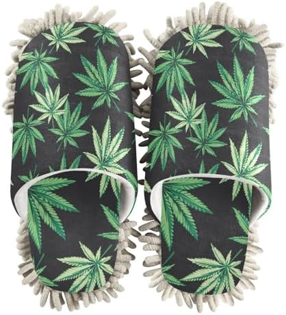 Sinestour Mop Slippers with Microfiber Pads for Floor Cleaning 1
