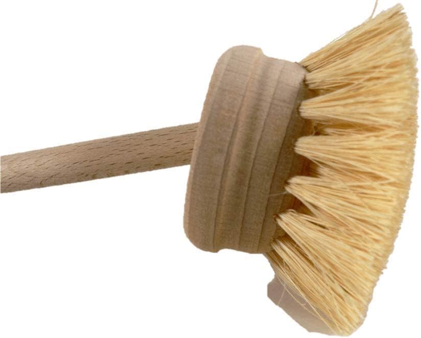 Valentino Garemi Tub Scrub Brush - Real Tampico Fibers - Made in Germany