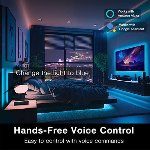 DAYBETTER Smart WiFi LED Strip Lights 100ft
