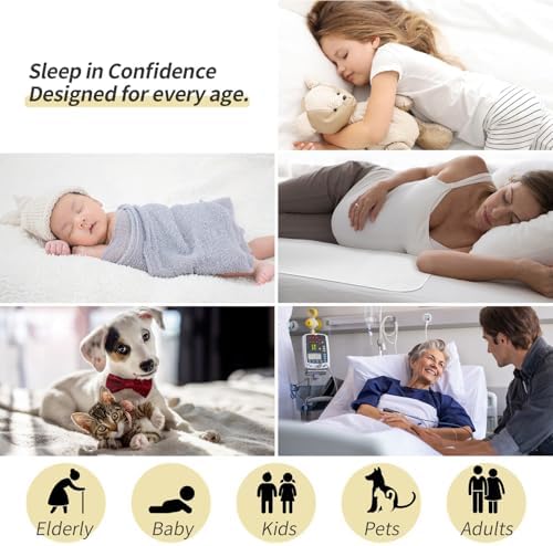 CoolShields Reusable Waterproof Bed Pads 34 x 52 1 Pack