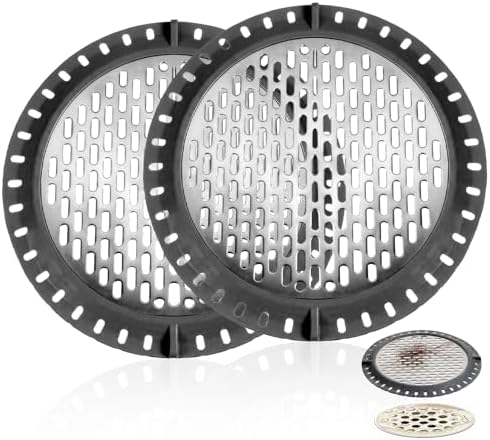 QFGasre 2 Pcs 5 Inch Shower Drain Hair Catchers
