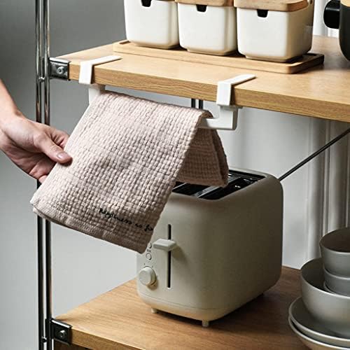 BOLOUY Towel Rack Over Door Holder for Bathroom Kitchen Cabinet