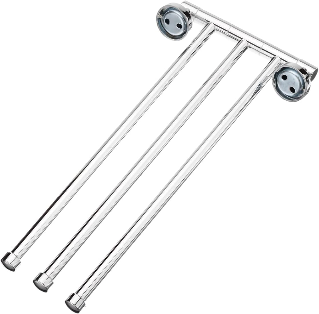 BOCbco 1Pc Stainless Steel Swivel 234 Arm Towel Rail