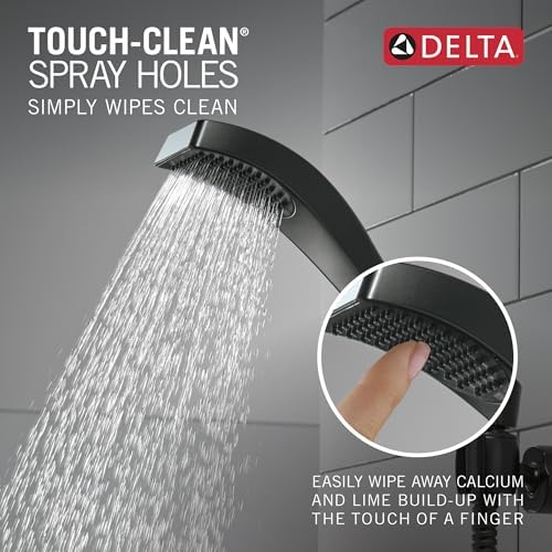 Delta Dryden Handheld Shower Head with Hose Matte Black