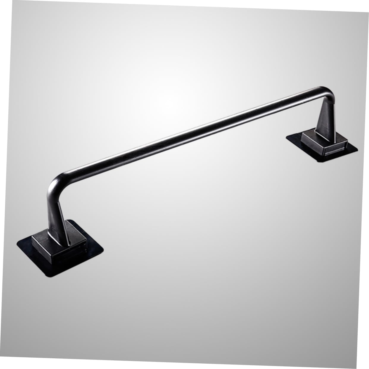 STOBOK Plastic Towel Bar Adhesive Bathroom Holder