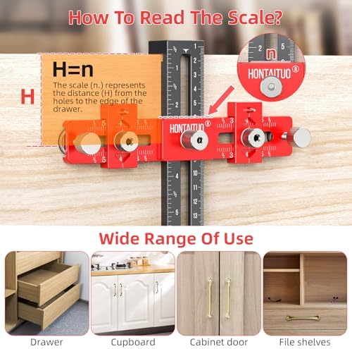 Enhanced Cabinet Hardware Jig for Handles and Pulls