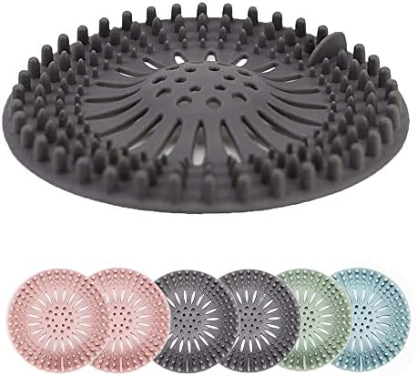 Yingruier 6 Pack Hair Catcher Drain Stopper for Bathroom and Kitchen 1