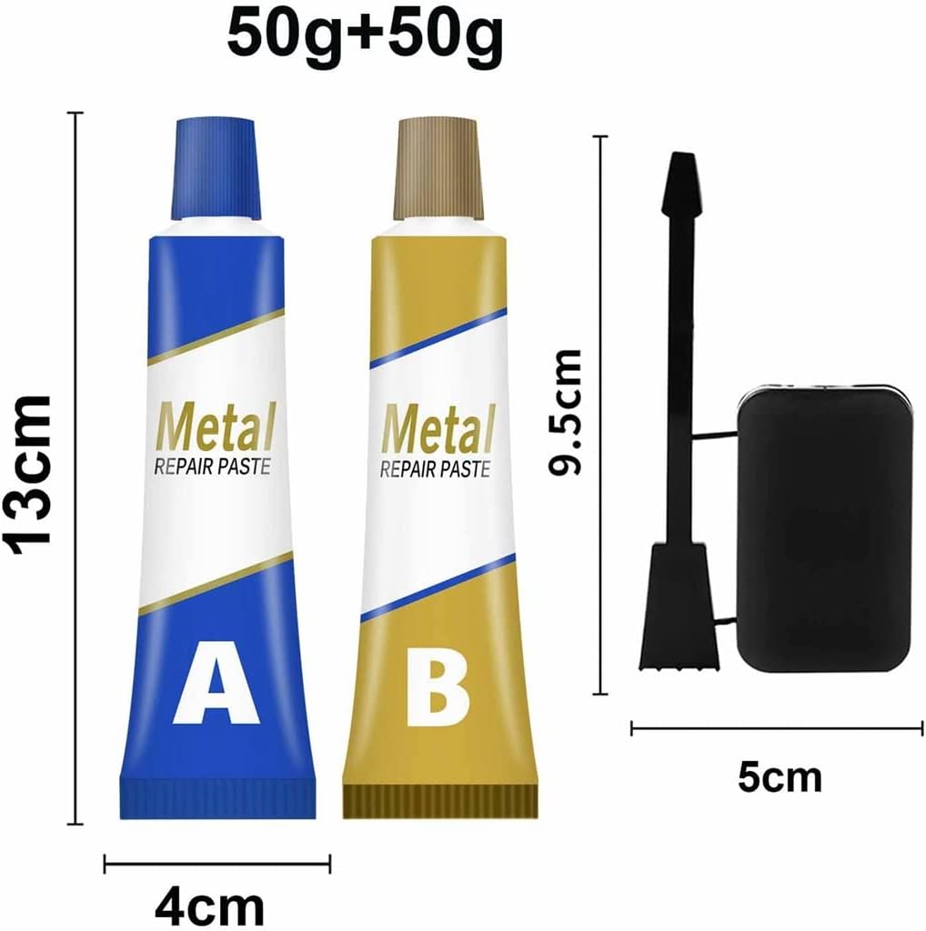 LYZH 100g Magic Metal Repair Paste Set with Scraper