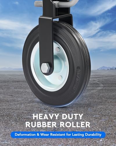 CO-Z 6 Gate Wheel for Heavy Duty Chain Link Fences