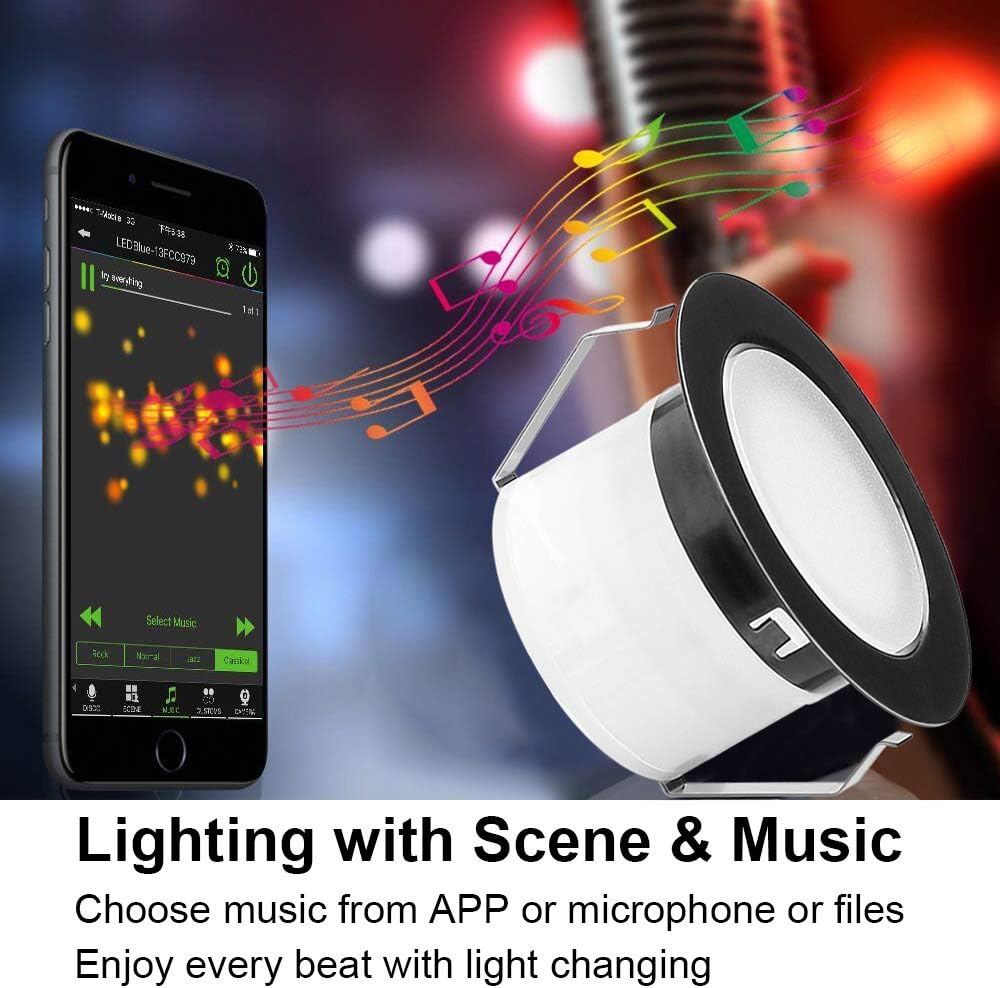 FVTLED WiFi Deck Lights Kit RGBW with Voice Control
