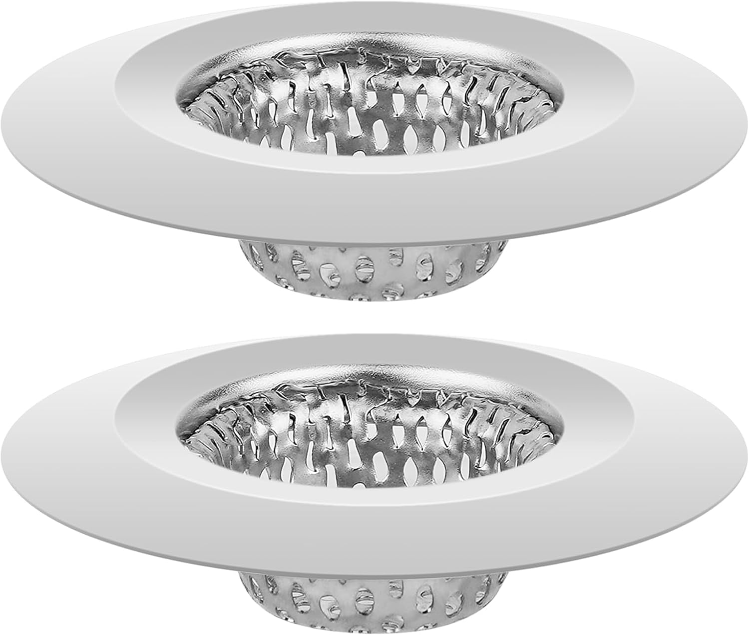 ChefBee 2PCS 122 Stainless Steel Drain Strainer for Bath Shower RV