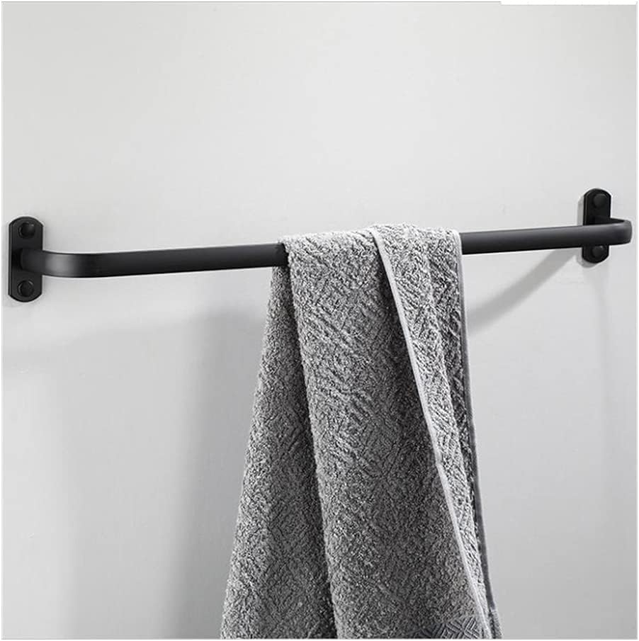 BOCbco Black Towel Rail 4050Cm Wall Mounted