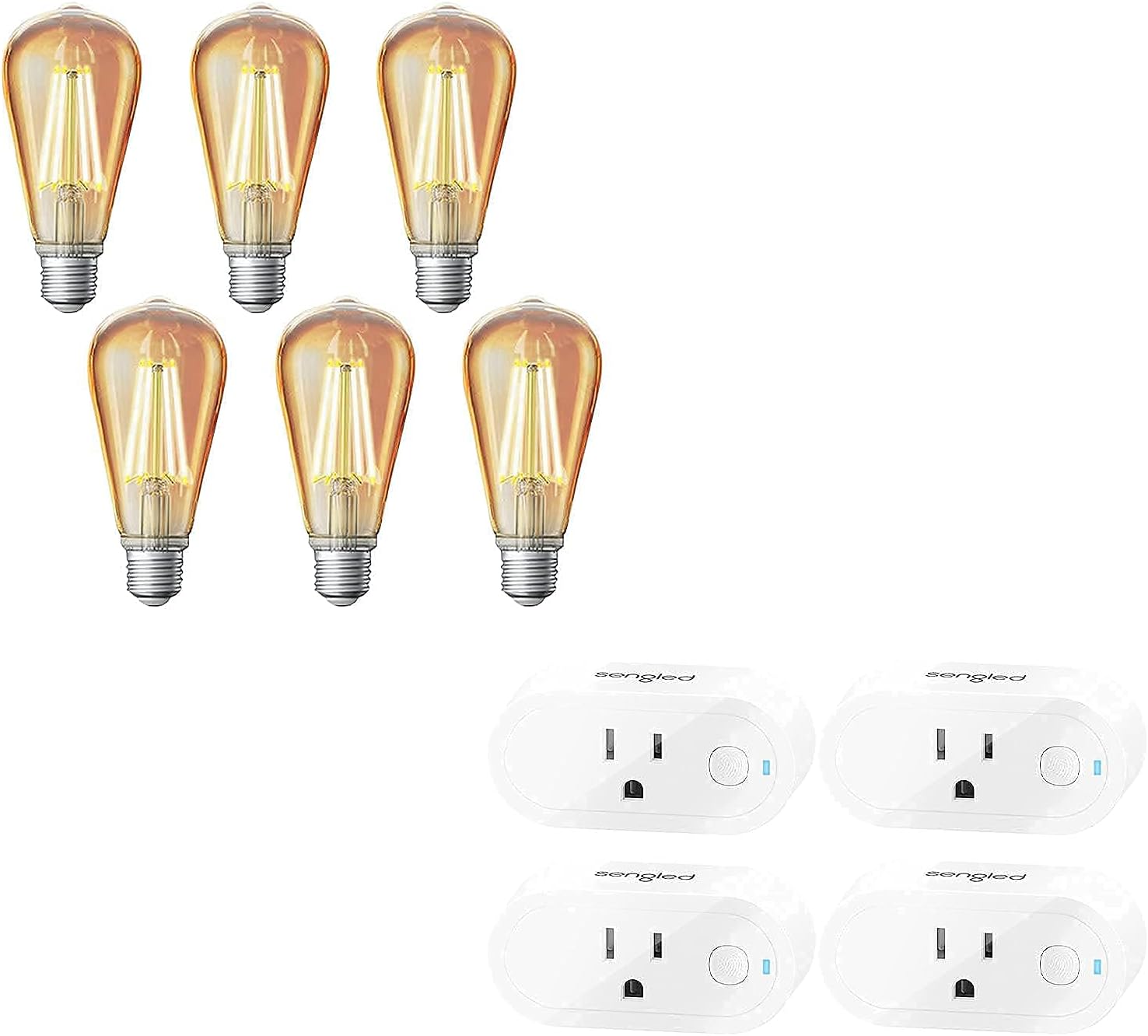 Zigbee Smart Edison Bulb Bundle with Hub Required