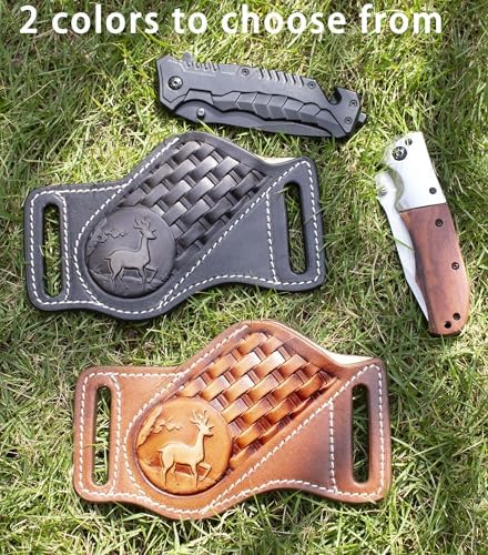 HOGIKUO Leather Knife Sheath for Belt