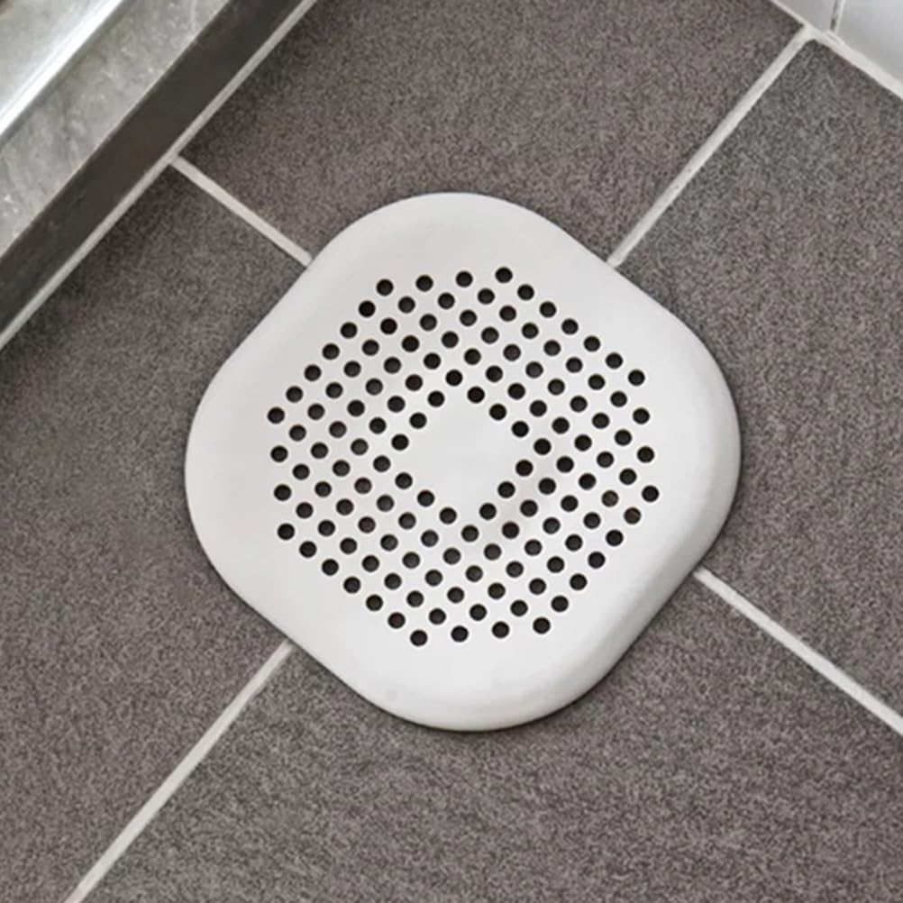 Uonlytech 3pcs Silicone Drain Cover with Suction Cup