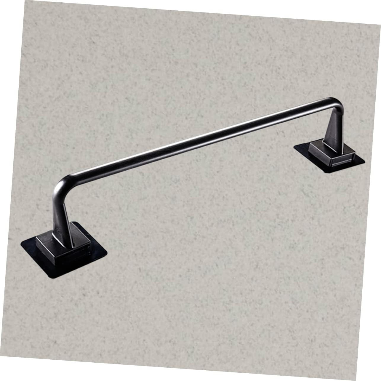 NUOBESTY Plastic Towel Bar Black
