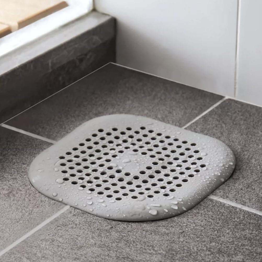 Uonlytech 3pcs Silicone Drain Cover with Suction Cup