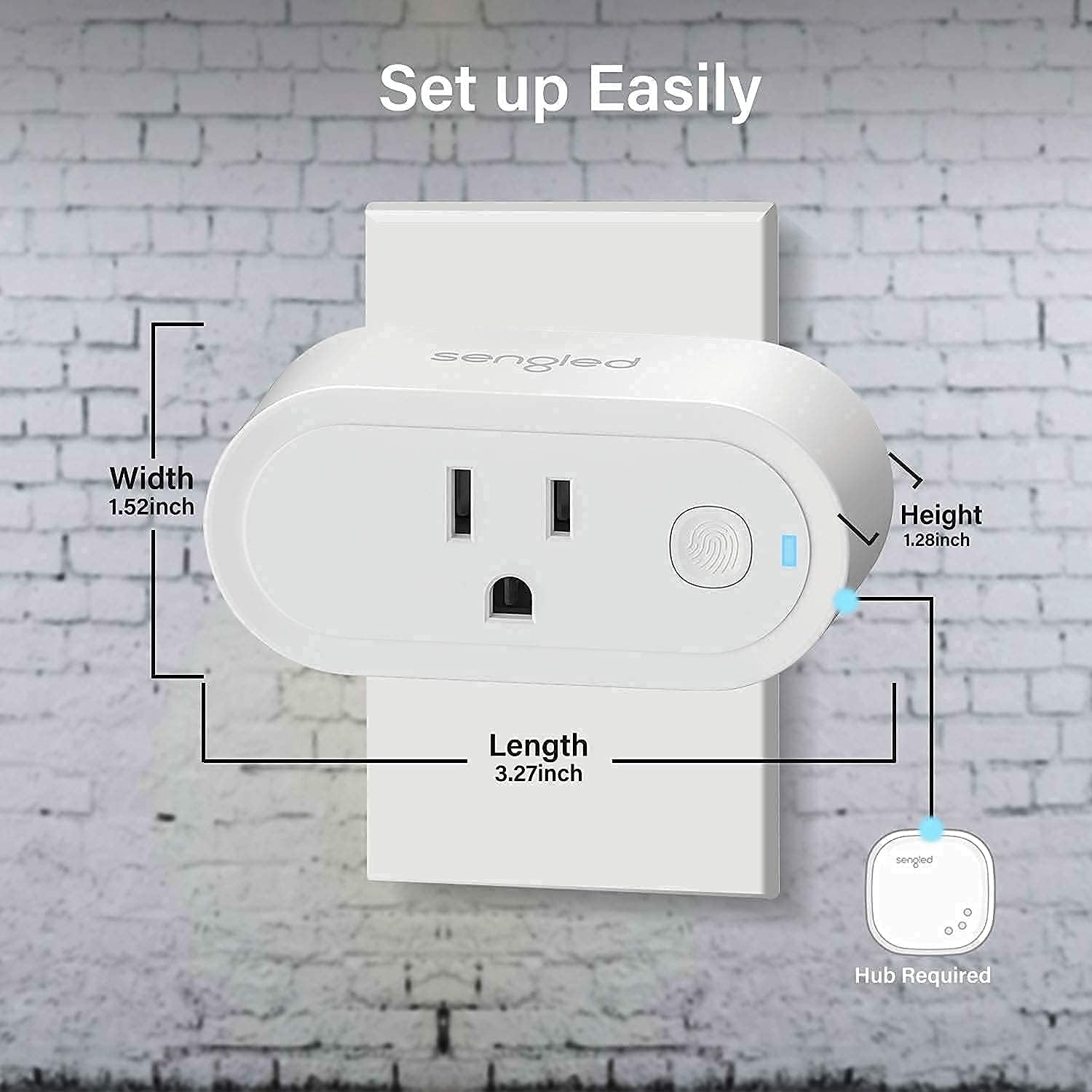Zigbee Smart Edison Bulb Bundle with Hub Required