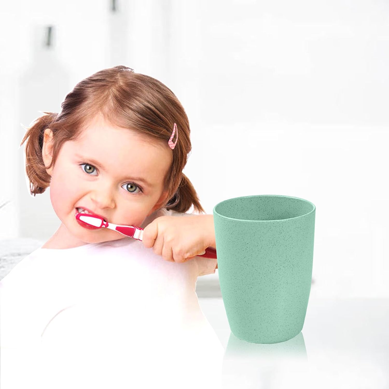 4 Pcs Modern Toothbrush Cup Holder for Home and Travel