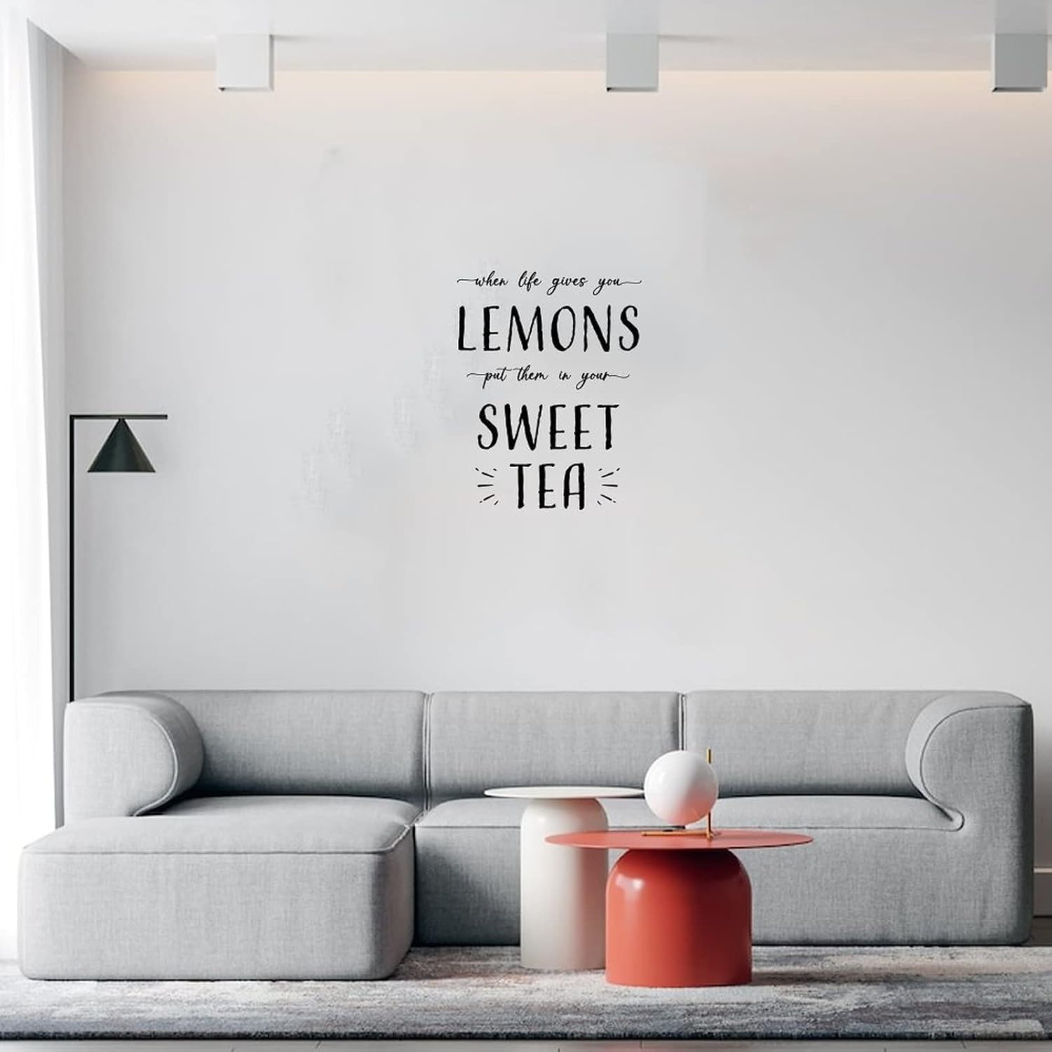When Life Gives You Lemons Wall Decal 22in