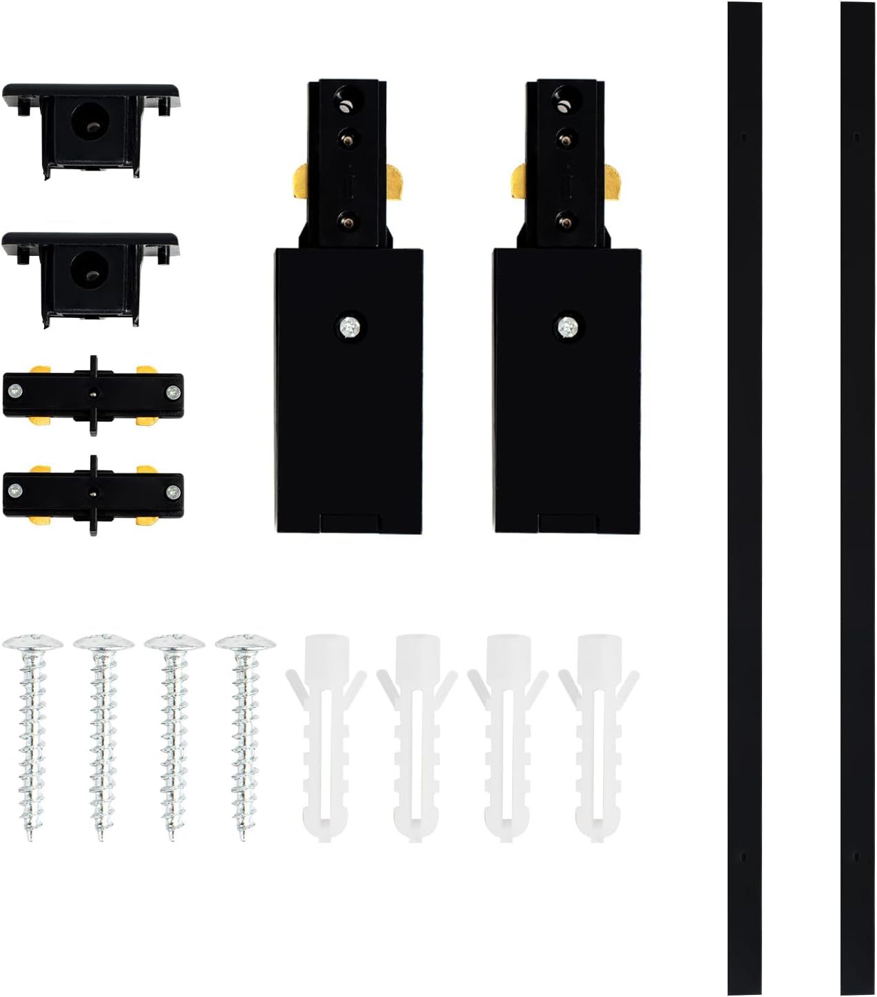 VANoopee H Track Lighting Rails Kit 66FT Black 1