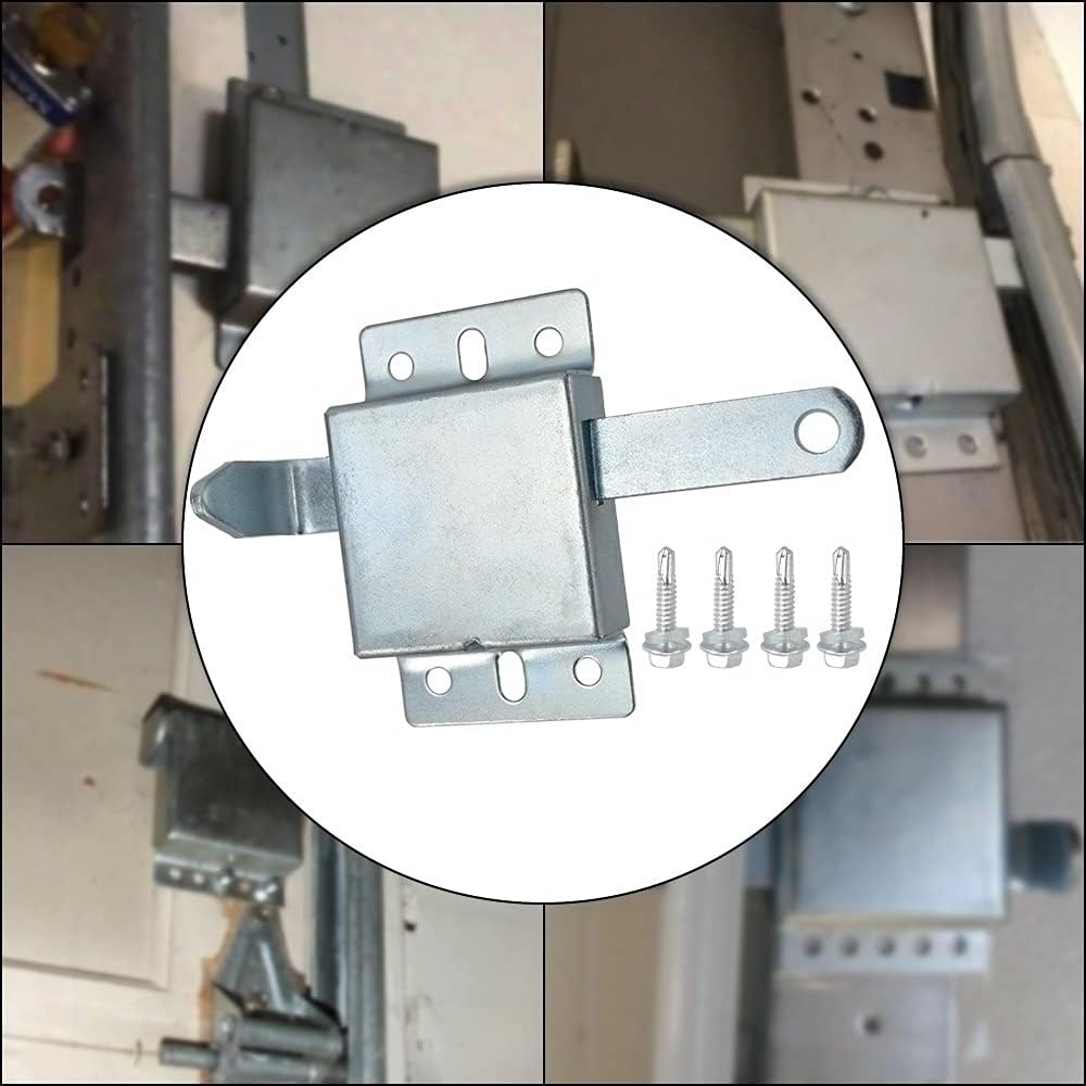 Garage Door Side Lock Inside Deadlock 2 Pack