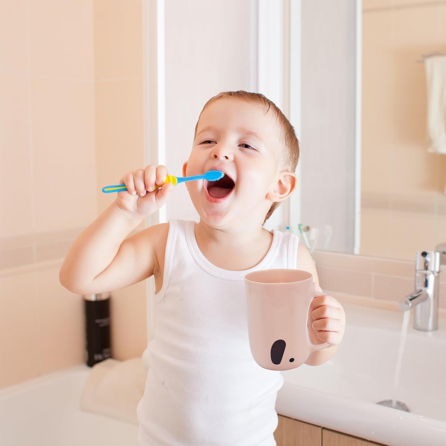 Vspek Travel Toothbrush Case with Elephant Design