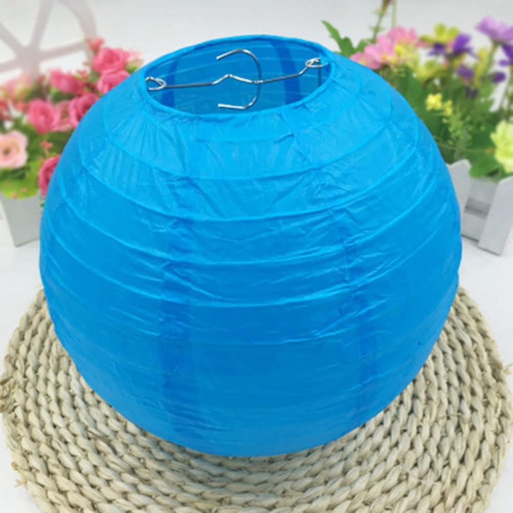 Meideli Colorful Round Paper DIY Lantern 8in