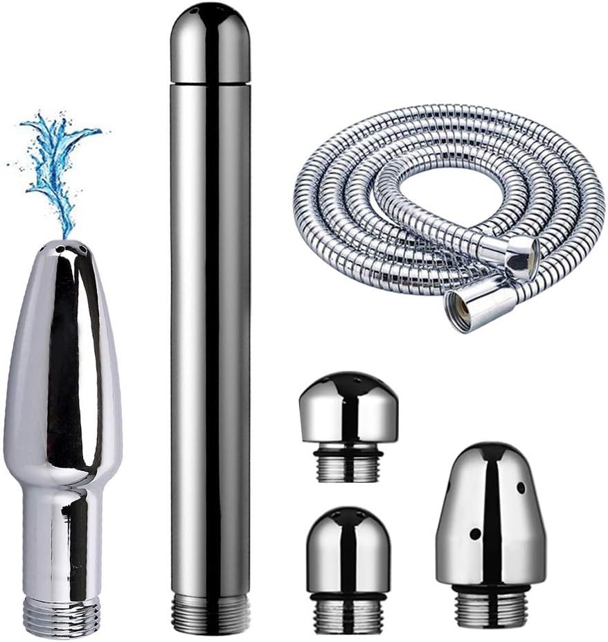 Lovearea Nozzle Clean Shower Head 3 Aluminum Cleaner Set