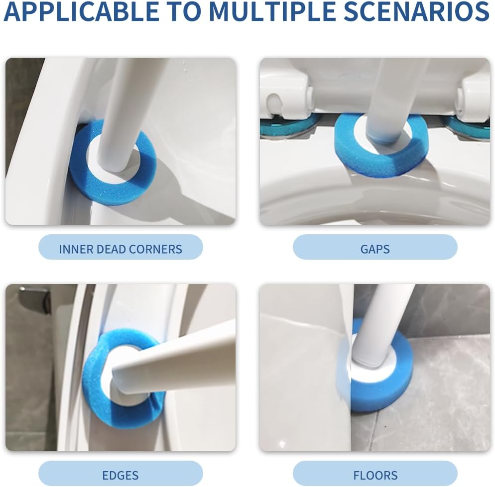 CQT Toilet Cleaning Kit with Wand and 10 Refills