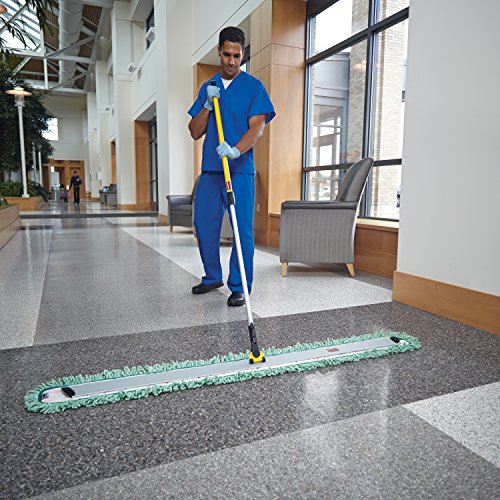Rubbermaid Commercial HYGEN Quick-Connect Mop Frame 60 inch Silver