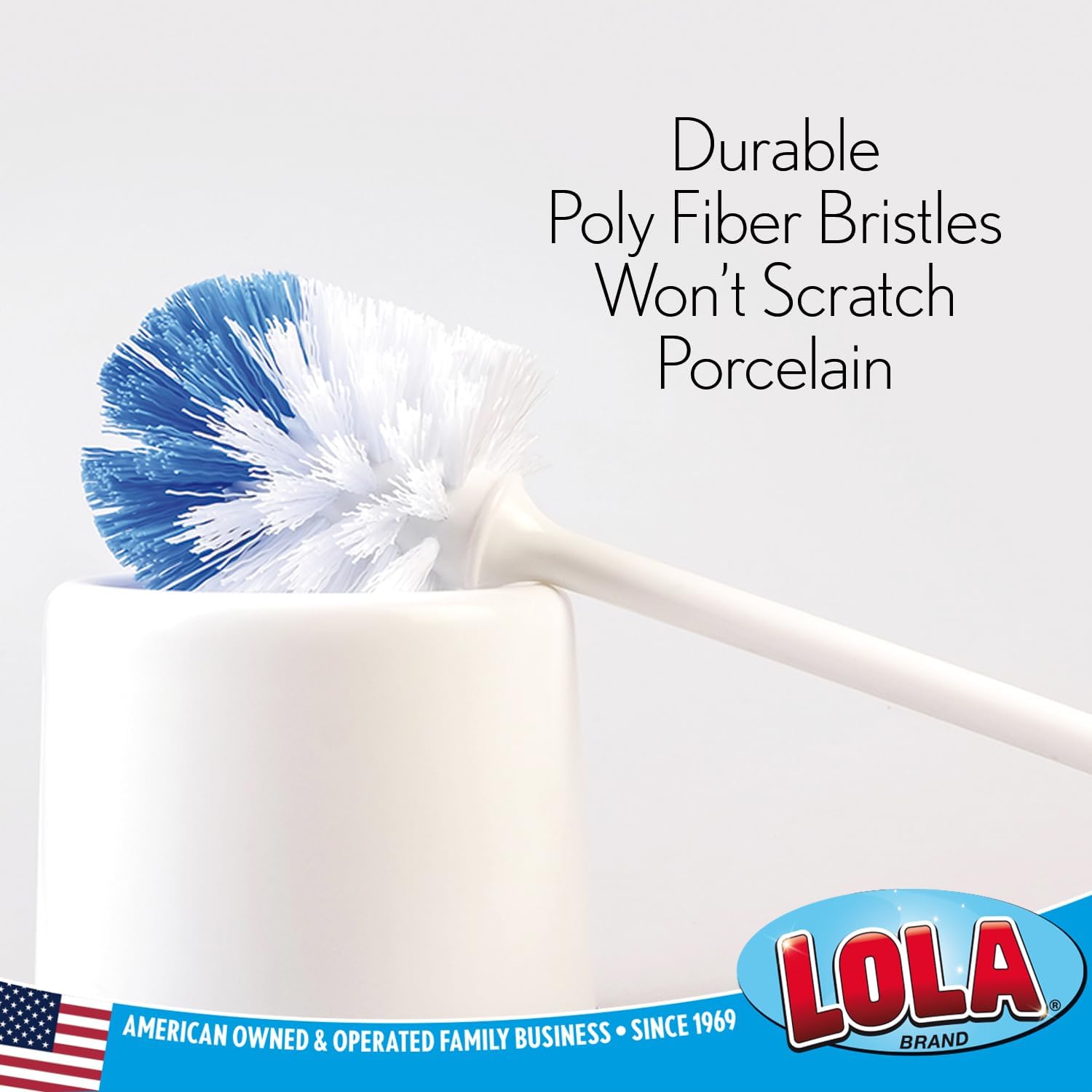 Lola Products Classic Toilet Brush 6 Pack
