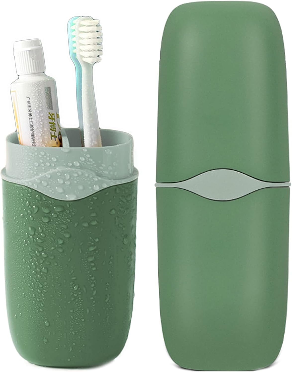 Detachable Travel Toothbrush Holder Portable 3 in 1 Case
