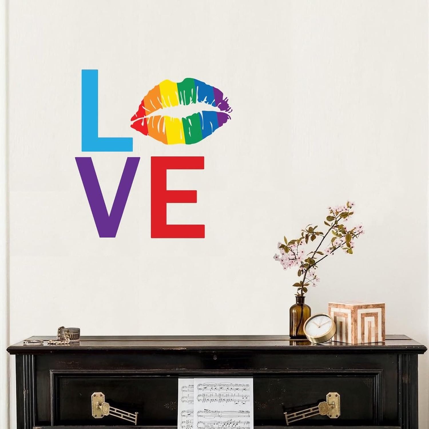 Love is Love Family Wall Art 22 Inch Vinyl Decal