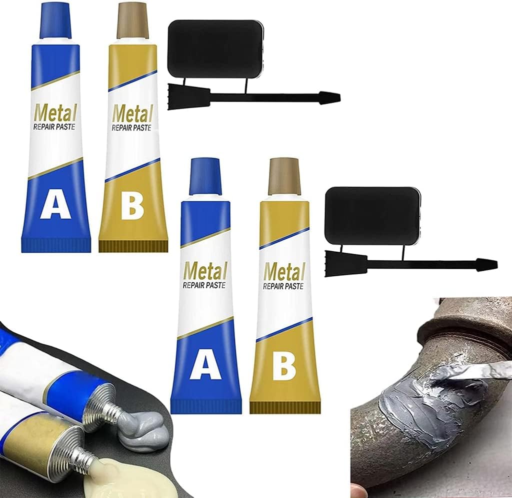 LYZH 100g Magic Metal Repair Paste Set with Scraper