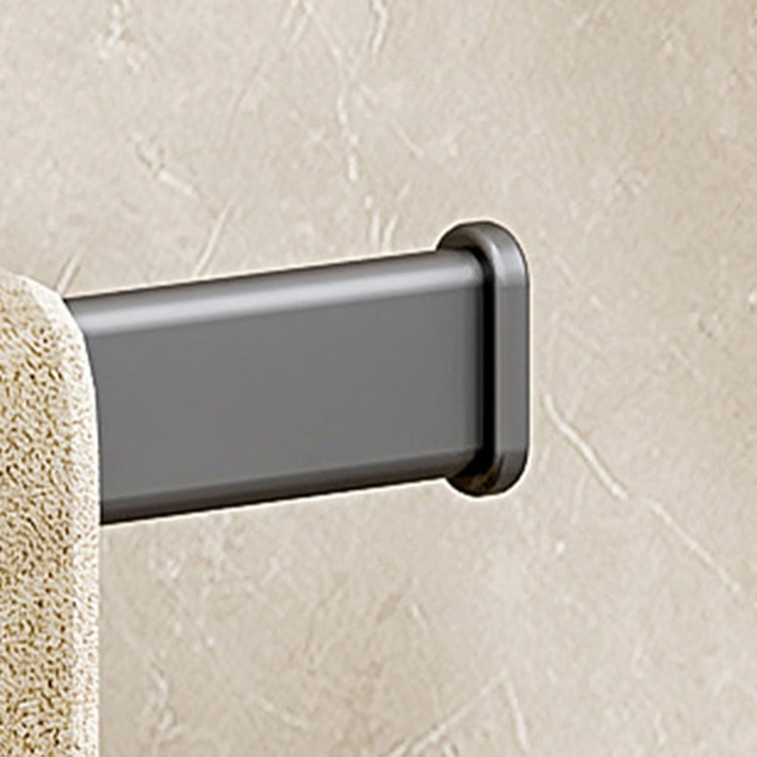 4 Arm Swivel Towel Rack with Hook Rustproof and Space Saving