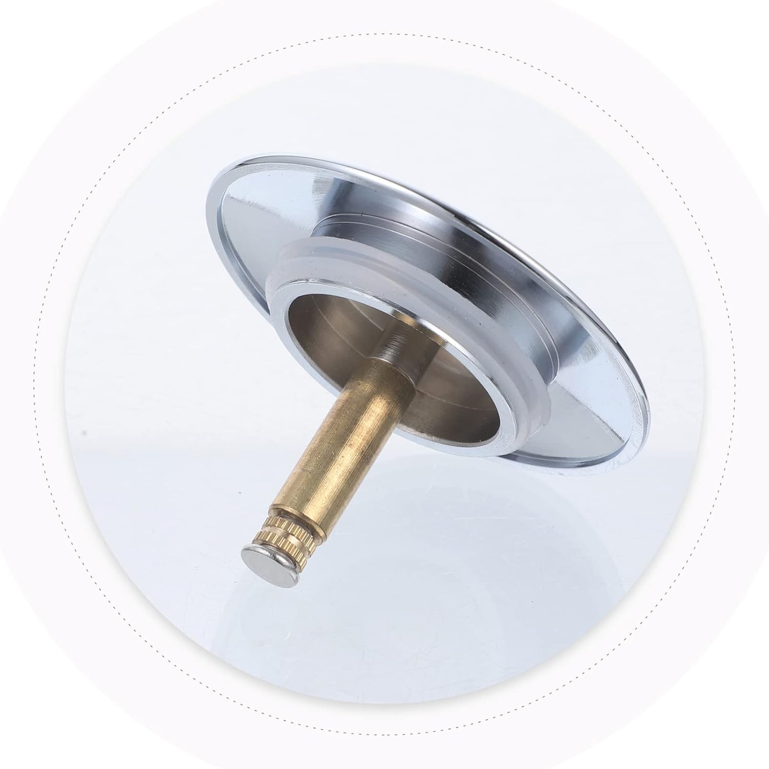 Zerodeko Copper Bath Tub Drain Plug Stopper
