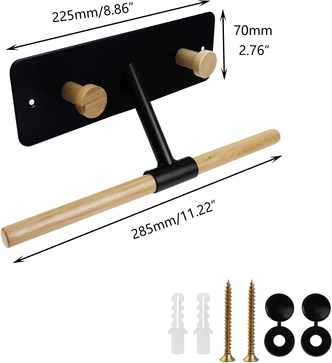 Crapyt Towel Rack Black 886276