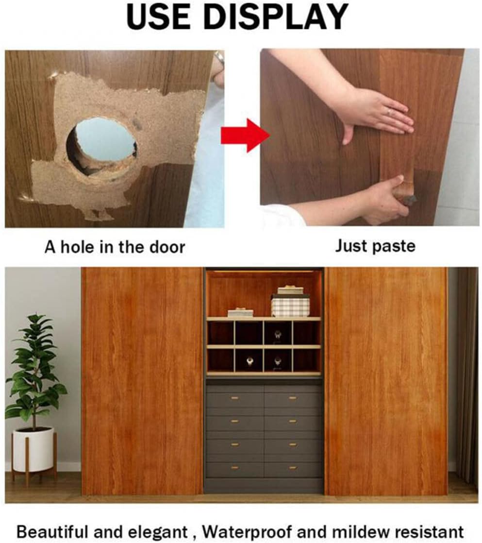 ECYC 224x17992 Inch Self Adhesive Wood Grain Repair Tape